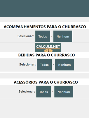 Adicionando mais intes ao churrasco