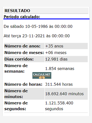 6 meses tem quantas semanas, dias, horas, minutos, segundos 