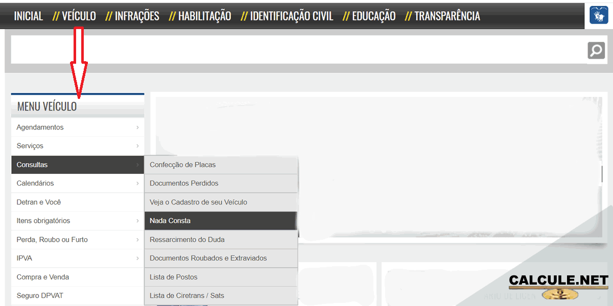Detran RJ nada consta do veículo, multas consulta Detran RJ nada consta do veículo, multas consulta