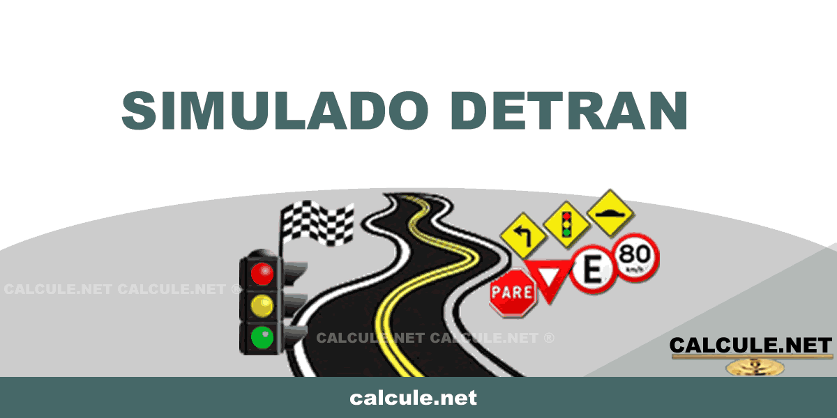 Simulado Detran - Simulador da Prova Teórica do Detran online, CNH Primeira Habilitação Reciclagem Simulado Detran - Simulador da Prova Teórica do Detran online, CNH Primeira Habilitação Reciclagem