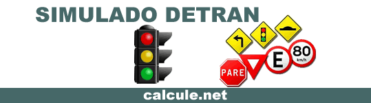 Simulado Detran Simulado Detran