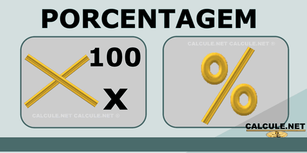 Exemplos de cálculo simples de porcentagem com fórmula