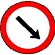 Placa de regulamentação R-24b