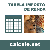 Tabela Imposto de Renda Tabela Imposto de Renda